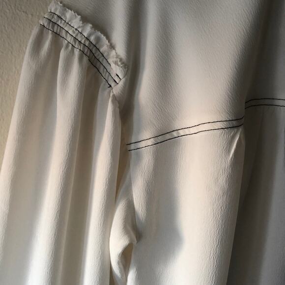 Joie Peasant Style Long Sleeve Blouse - Picture 6 of 7